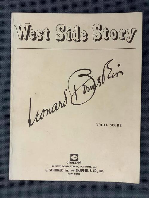 West Side Story - Piano + Vocal Score, Muziek en Instrumenten, Bladmuziek, Piano, Koor, Zang, Overige instrumenten, Ophalen