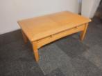 Salontafel blank eiken, Ophalen, 100 tot 150 cm, 50 tot 100 cm, Minder dan 50 cm