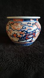 Antieke imari bloempot., Ophalen