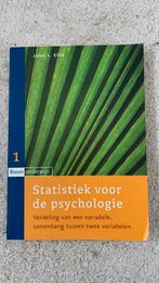 Statistiek voor de psychologie 1, Boeken, Gelezen, Ophalen of Verzenden, J.L. Ellis