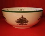 Spode Christmas Tree - grote ronde schaal 25 cm, Ophalen of Verzenden, Zo goed als nieuw, Overige stijlen, Schaal of Schalen