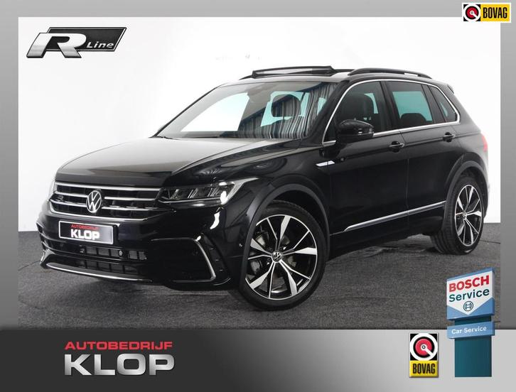 Volkswagen Tiguan 1.5 TSI R-Line | panoramadak | trekhaak., Auto's, Volkswagen, Bedrijf, Te koop, Tiguan, ABS, Achteruitrijcamera