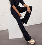 Studio Anneloes zwarte LONG flair bonded broek travelstof S, Zwart, Ophalen of Verzenden, Zo goed als nieuw, Maat 36 (S)