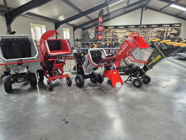 JCC aanbieding: Ruim assortiment Hakselaars voorraad!, Tuin en Terras, Hakselaars, Nieuw, Benzine, Ophalen of Verzenden