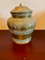 Indonesisch koperen Minangkabau pot Sumatra Indonesie, Antiek en Kunst, Ophalen of Verzenden