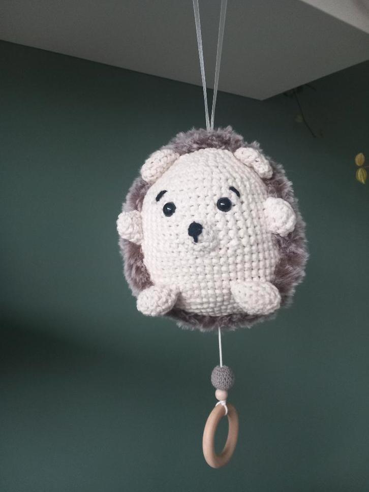 Superlieve handgehaakte muziekdoosjes, Kinderen en Baby's, Kraamcadeaus en Geboorteborden, Nieuw, Kraamcadeau, Ophalen of Verzenden