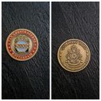 Coin Mariniers Marine embleem, Verzamelen, Ophalen of Verzenden, Marine, Nederland, Embleem of Badge