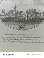 ets gravure van het dorp Reewijk, Ophalen of Verzenden