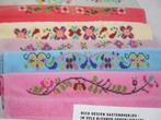 Borduurpatroon  4 x  randjes    nr 9743, Hobby en Vrije tijd, Borduren en Borduurmachines, Verzenden, Nieuw, Handborduren, Patroon