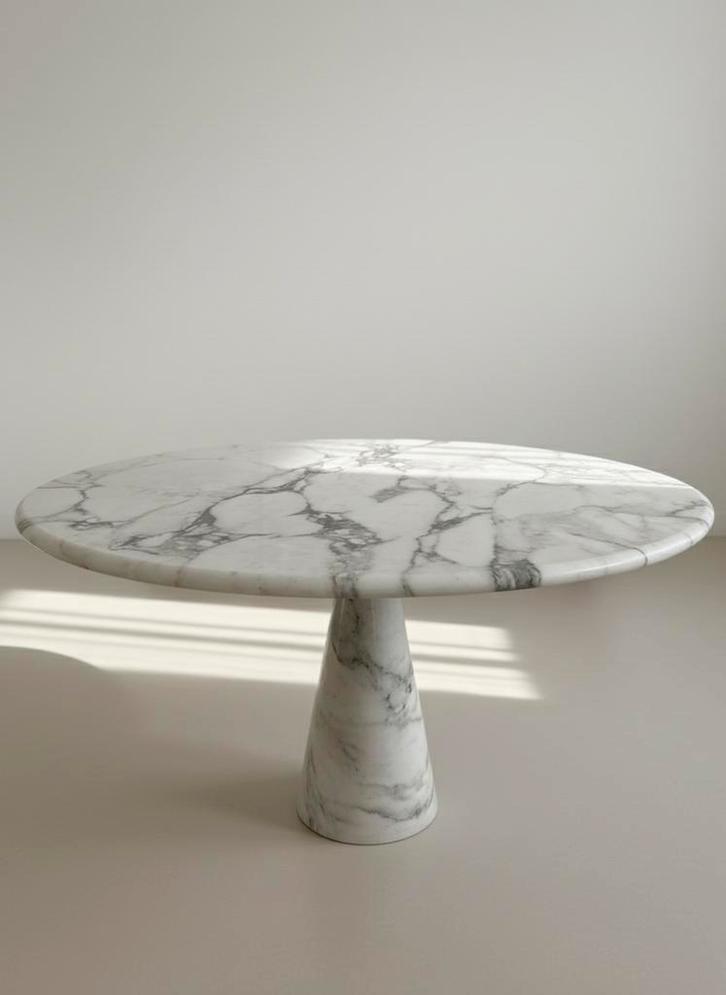 Angelo Mangiarotti M1 marmeren tafel - 130cm, Huis en Inrichting, Woonaccessoires | Etagères, Zo goed als nieuw, Ophalen of Verzenden