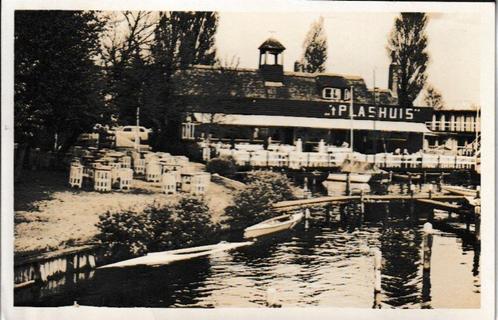 OUD LOOSDRECHT - CAFÉ-RESTAURANT 't PLASHUIS, Verzamelen, Ansichtkaarten | Nederland, Ongelopen, Noord-Holland, Verzenden