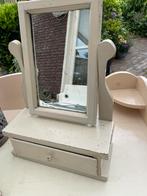 Brocante, antieke kaptafel,, Huis en Inrichting, Tafels | Kaptafels, Ophalen, Gebruikt, Hout, Minder dan 100 cm