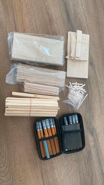 Misc. wood materials crafting beschikbaar voor biedingen