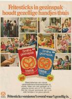 Retro reclame 1972 Smiths chips fritesticks handjes thuis, Verzamelen, Retro, Verzenden, Overige typen