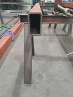 Koker 100x60x6 lengte 1310mm gestraald en gemenied, Doe-het-zelf en Verbouw, Ophalen, Zo goed als nieuw
