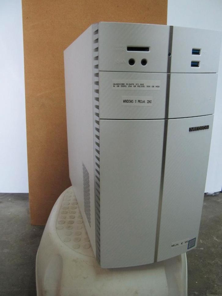 (NR.24)QuadCore Intel Core i5-3470. 3,5 Ghz.16Gb,SSD,HDD, Computers en Software, Computerbehuizingen, Zo goed als nieuw, Ophalen of Verzenden