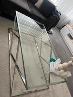 Stalen salontafel, 100 tot 150 cm, Minder dan 50 cm, Rechthoekig, 50 tot 100 cm