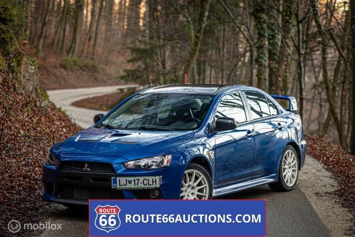 Mitsubishi Lancer Evolution X | 2011 | Route 66 Auctions, Auto's, Mitsubishi, Bedrijf, Te koop, Lancer, Benzine, Overige carrosserieën