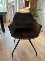 Mooie eetkamerstoelen 4 stuks, Huis en Inrichting, Stoelen, Ophalen of Verzenden, Zo goed als nieuw, Bruin, Vier