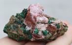 KWARTS, COBALTO DOLOMIET en MALACHIET uit Luambo in CONGO, Ophalen of Verzenden, Mineraal