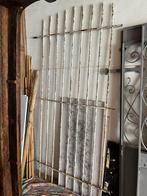 ANTIEK IJZEREN HEK HEKWERK HOOG TUIN TERRAS DECO, Tuin en Terras, Tuinhekken en Hekwerk, Ophalen, Gebruikt, IJzer, Sierhekwerk