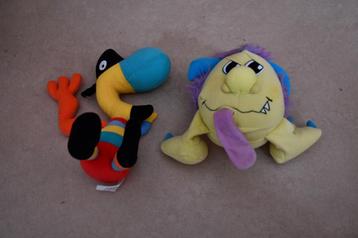 Twee nieuwe rare kwasten knuffels beschikbaar voor biedingen