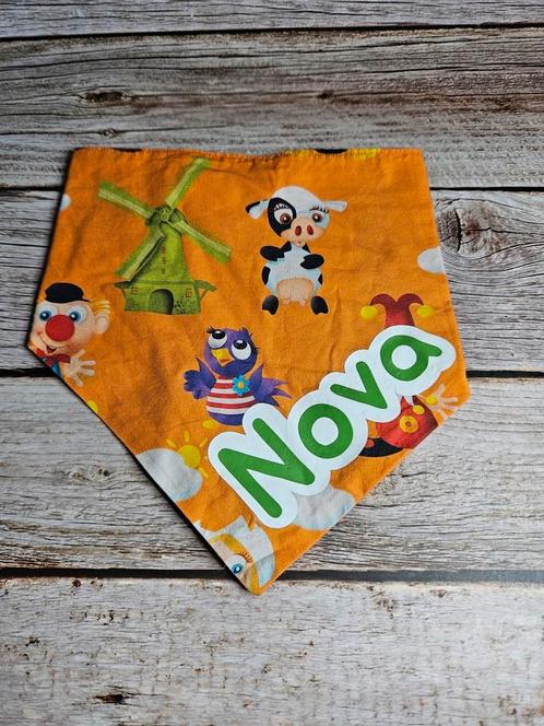 Jokie en Jet Efteling Bandana 39-44 cm, Dieren en Toebehoren, Hondenkleding, Zo goed als nieuw, Hondenjas, Ophalen of Verzenden