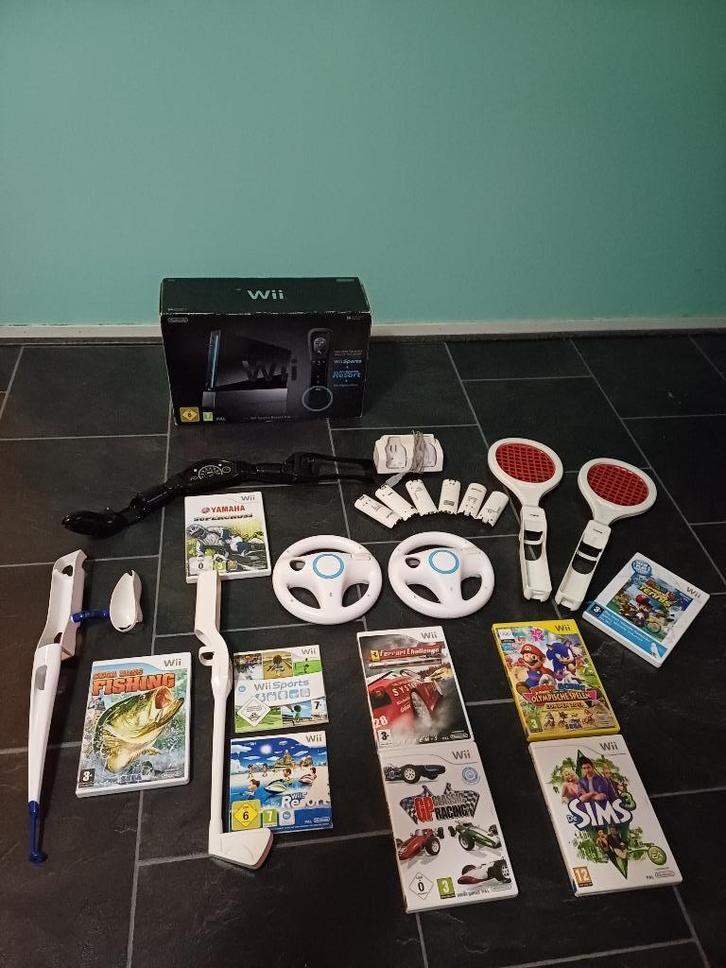 Wii sports resort pack inclusief accessoires en spellen, Spelcomputers en Games, Games | Nintendo Wii, Zo goed als nieuw, Sport