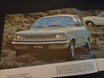 Brochure Vauxhall Viva 1968, Ophalen of Verzenden, Zo goed als nieuw, Overige merken