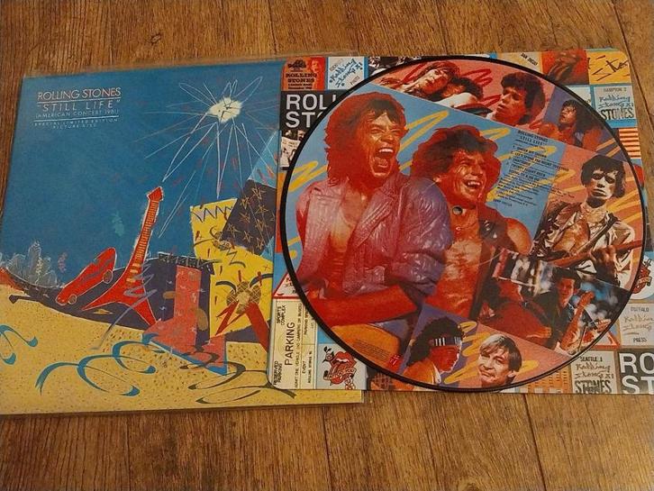 The Rolling Stones'Still Life'Picture Disc 1982 UK LP., Cd's en Dvd's, Vinyl | Rock, Zo goed als nieuw, Rock-'n-Roll, 12 inch