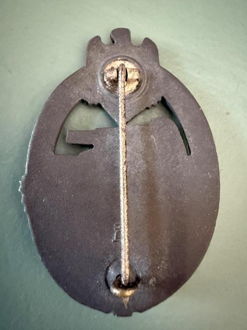 Panzerkampfabzeichen "Hermann Aurich", Verzamelen, Militaria | Tweede Wereldoorlog, Landmacht, Embleem of Badge, Duitsland, Ophalen of Verzenden