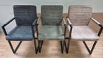 6 Stoelen Lizzy Leen Bakker, Huis en Inrichting, Ophalen, Gebruikt, Grijs
