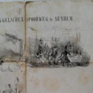 Programma feestelijke opening Engelschen-Spoorweg te Arnhem beschikbaar voor biedingen