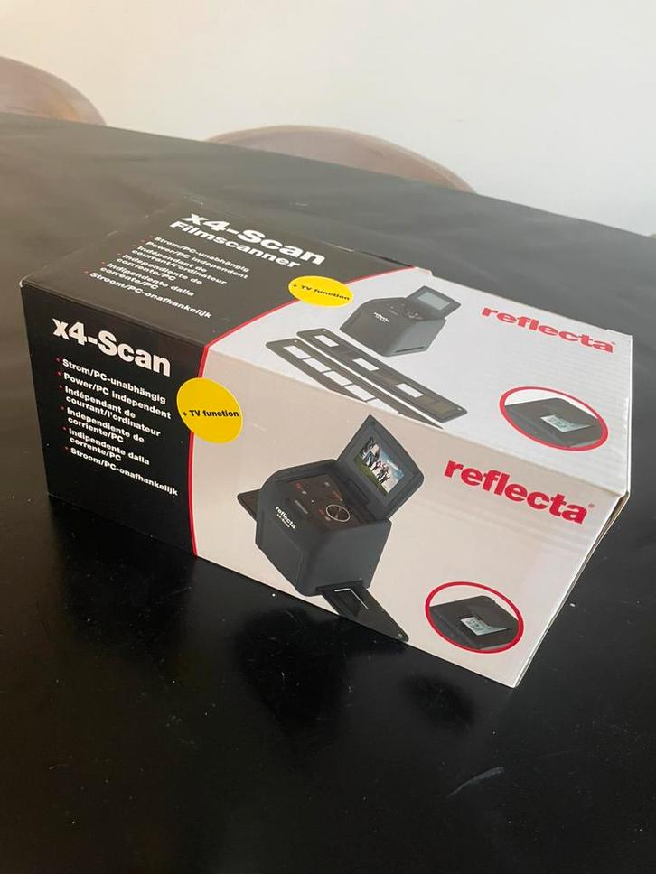 Reflecta x4-Scan Filmscanner, Computers en Software, Scanners, Zo goed als nieuw, Ophalen of Verzenden