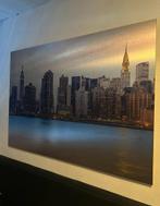 Schilderij skyline newyork, Schilderij, Ophalen of Verzenden, Zo goed als nieuw, 100 tot 125 cm