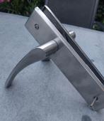 Deurkruk 120 x 45mm plaat, Ophalen of Verzenden, Zo goed als nieuw, Klink of Kruk