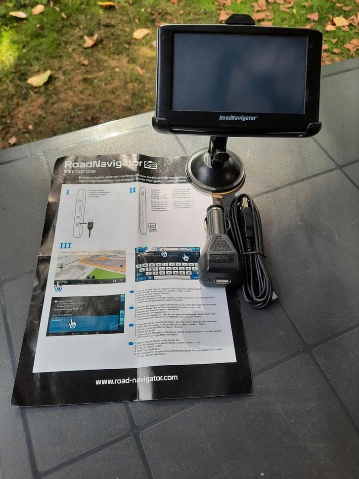 RoadNavigator RN100 Navigatiesysteem - Compleet!, Auto diversen, Autonavigatie, Zo goed als nieuw, Ophalen of Verzenden