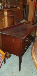 Antique engels mahonie ladenkast, Ophalen