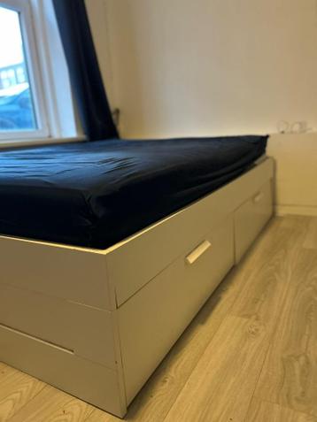 IKEA Bed 140 x 200 cm incl. 4 opberglades - afbeelding 2
