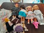 Pakket vintage brocante oude poppen met kleding, Ophalen of Verzenden, Zo goed als nieuw, Pop