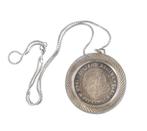 Hanger met ketting 10 gulden 1973 Juliana