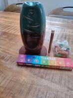 Waterval wierookhouder + wierrook, Huis en Inrichting, Overige materialen, Bruin, Ophalen of Verzenden, Zo goed als nieuw