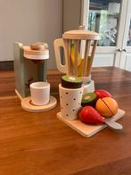 New Classic Toys Smoothie Maker Speelset - Hout, Ophalen of Verzenden, Zo goed als nieuw, Meubelstuk of Keukentje
