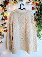 Stevige heerlijk dikke vintage Aran Wool gebreide trui, Kleding | Dames, Ophalen of Verzenden, Zo goed als nieuw, Maat 42/44 (L)