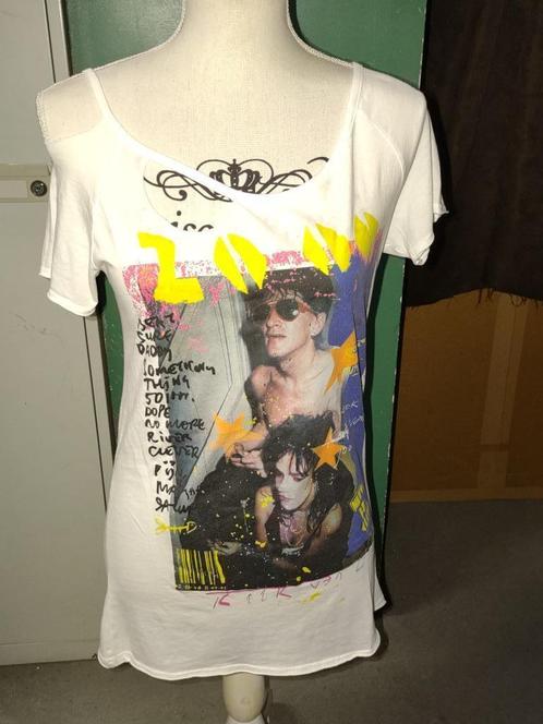 Herman Brood T-shirts maat S en XS, Kleding | Dames, T-shirts, Nieuw, Maat 36 (S), Wit, Korte mouw, Ophalen of Verzenden