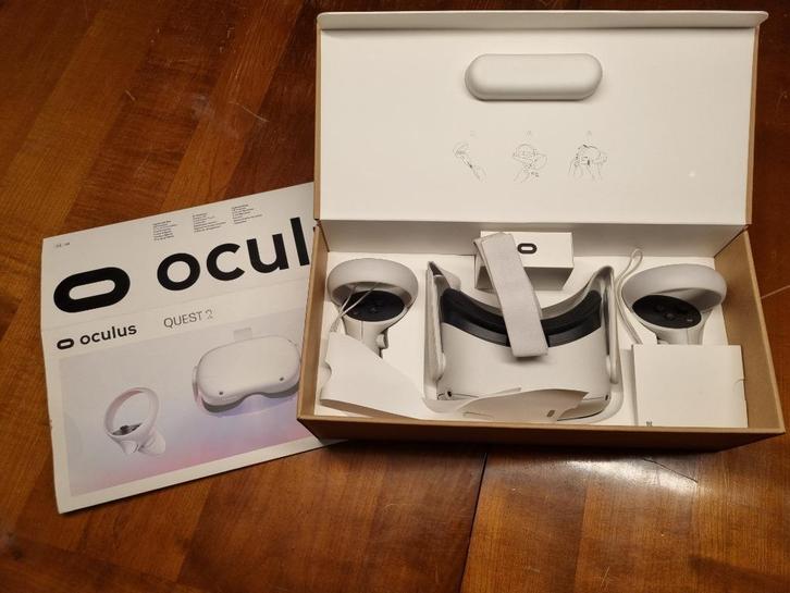 Oculus Quest 2, Spelcomputers en Games, Virtual Reality, Zo goed als nieuw, Overige platformen, VR-bril, Ophalen