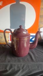 Prachtige emaille koffiepot  vintage, Ophalen of Verzenden