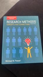 Research methods concept and connections, Ophalen of Verzenden, Zo goed als nieuw
