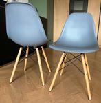 Vitra Eames Shell eetstoelen, Ophalen, Gebruikt, Vier, Grijs