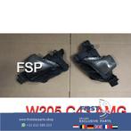 W205 C43 AMG uitlaat sierstuk Mercedes C Klasse 2014-2019 ui, Auto diversen, Tuning en Styling, Ophalen of Verzenden, -, -, -